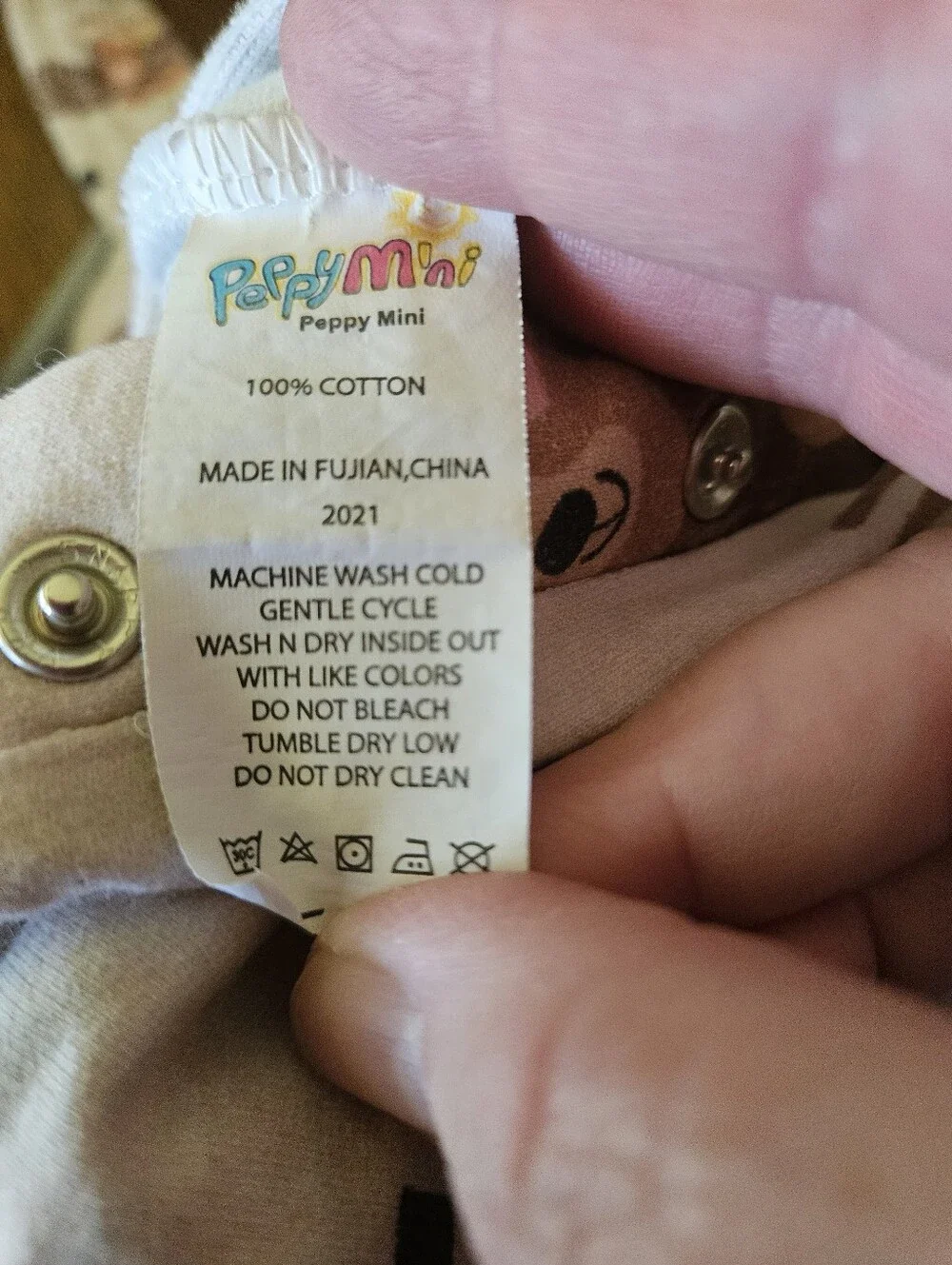 Peppy Mini 18 Month Toddler Woodland Animals Overalls